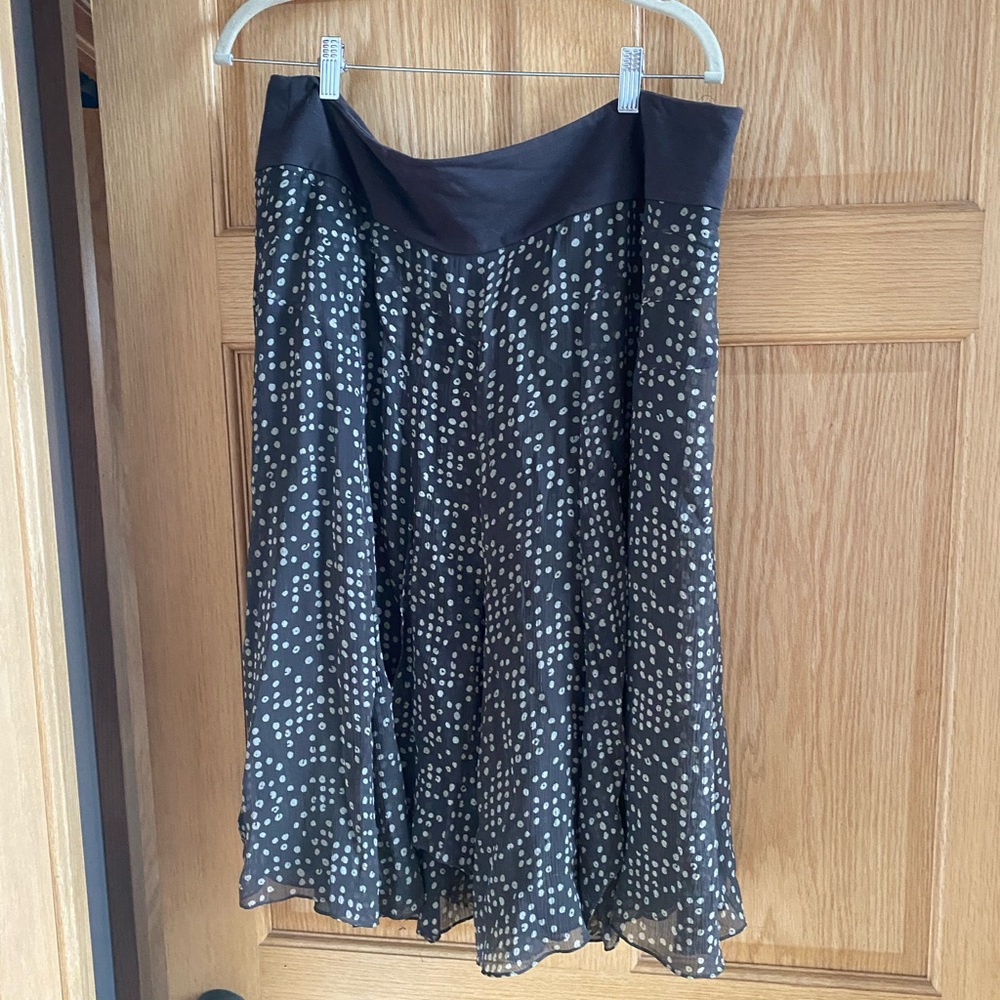 Jones New York Silk Skirt in XL